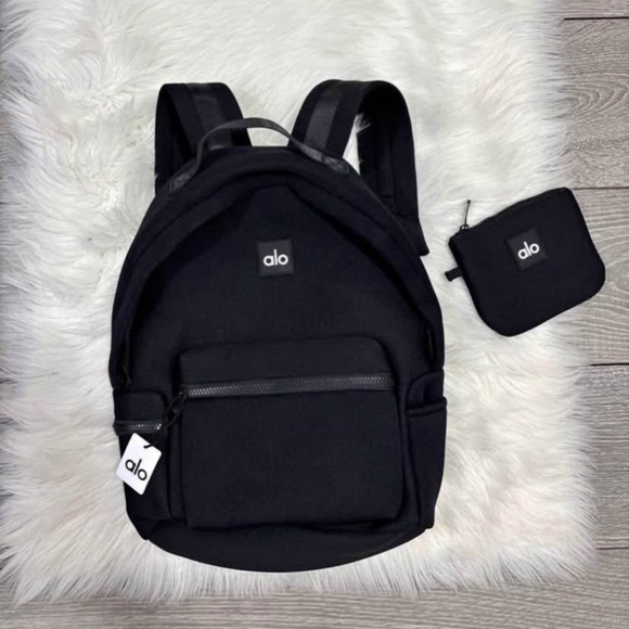 ALO Yoga Stow Backpack in Black - Picture 1 of 3